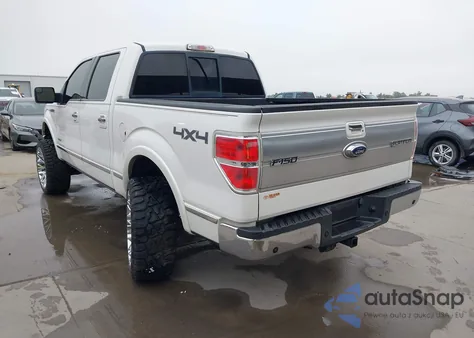 2012 Ford F-150 Platinum z USA, uszkodzony, nr VIN 1FTFW1ET6CFA34298